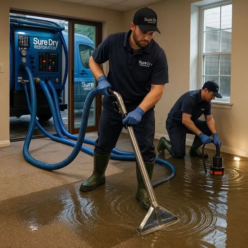 Water Extraction and Removal process in Pemberton Heights, NJ